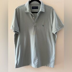 Abercrombie & Fitch Sage Green Polo Shirt